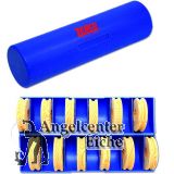 ZEBCO Vorfachbox rund 12 Neopren Vorfachaufwickler