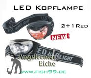 Duo Red LED-Kopflampe