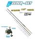 Feeder Set Kev-Carbon Rute + Weitwurfrolle