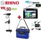 Rhino VX50 ECO  + 12V 80Ah Lithium LiFePO4 Akku + 10A Charger